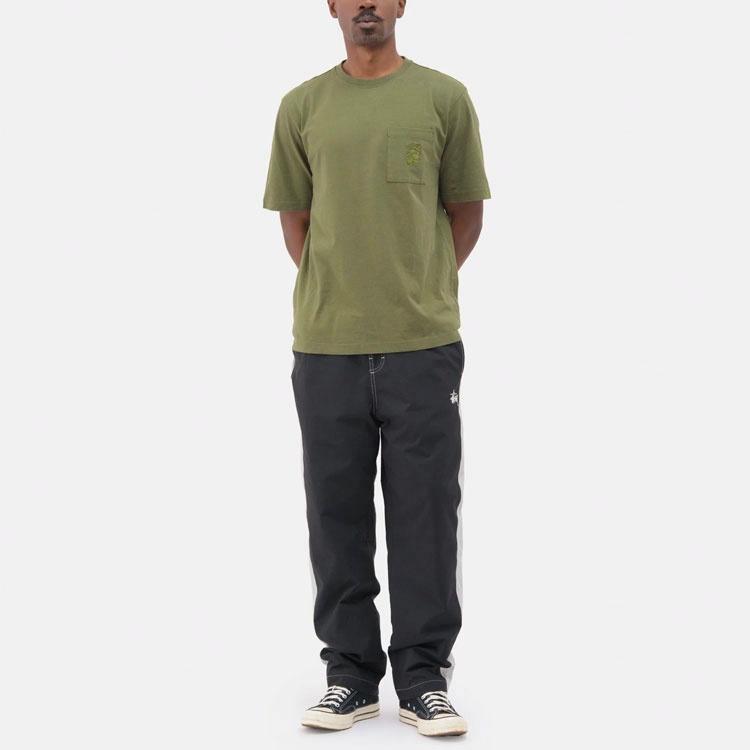 Футболка Stussy Regal Pocket Tee (бежевая) — фото 6