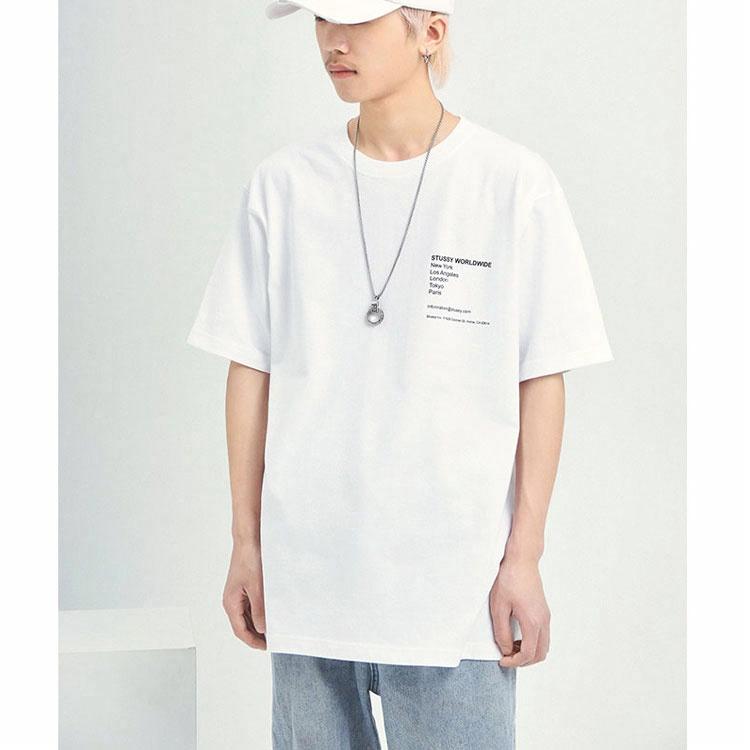 Унисекс футболка Stussy Modern Leaders Tee (белая) — фото 7