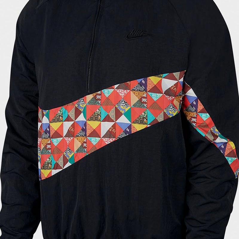 Куртка Nike Big Swoosh logo (черная) — фото 3