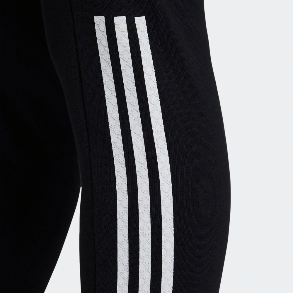 Мужские штаны adidas трикотажные ретро (черные) — фото 5