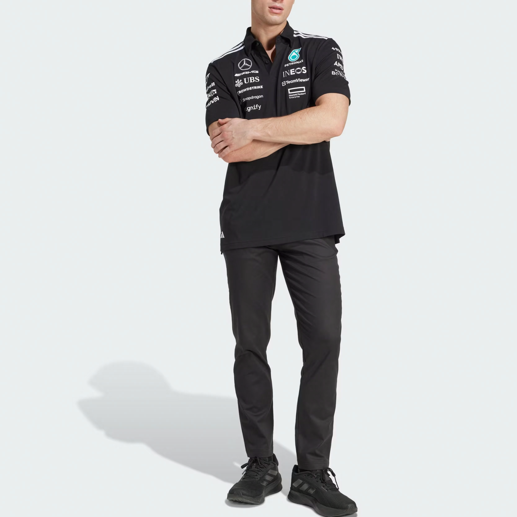 adidas x Mercedes-AMG Petronas F1 Team Polo JW5391 — купить одежду