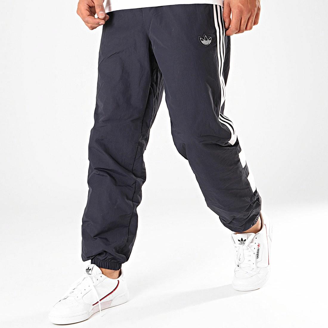 Мужские штаны adidas originals (темно-синие) — фото 3