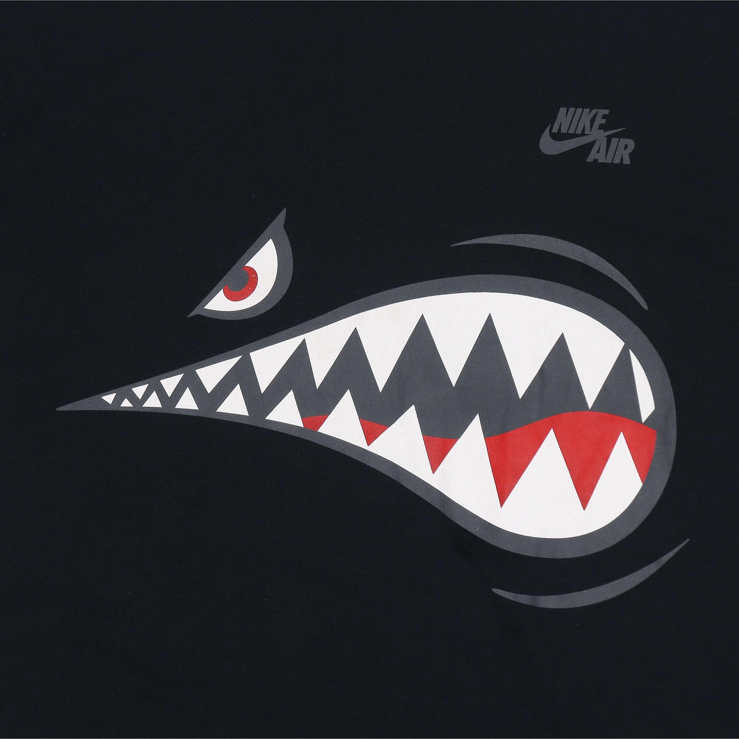 Мужская футболка Nike T (черная) — фото 3