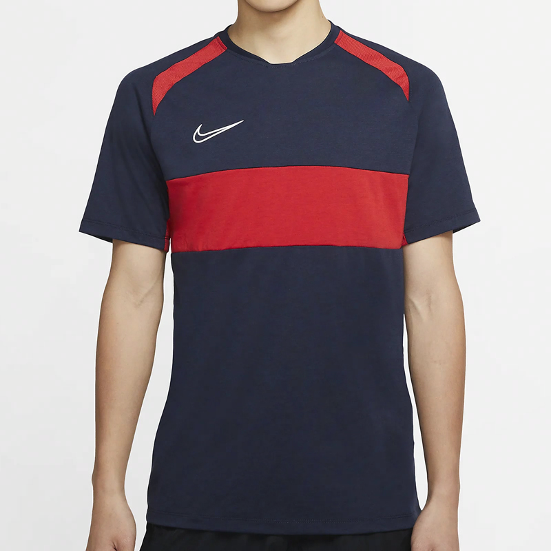 Мужская футболка Nike DRI-FIT ACADEMY (темно-синяя) — фото 3