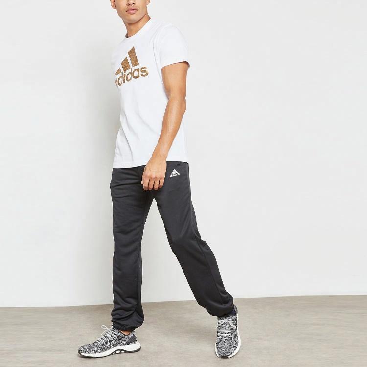 Мужская футболка adidas T (белая) — фото 6