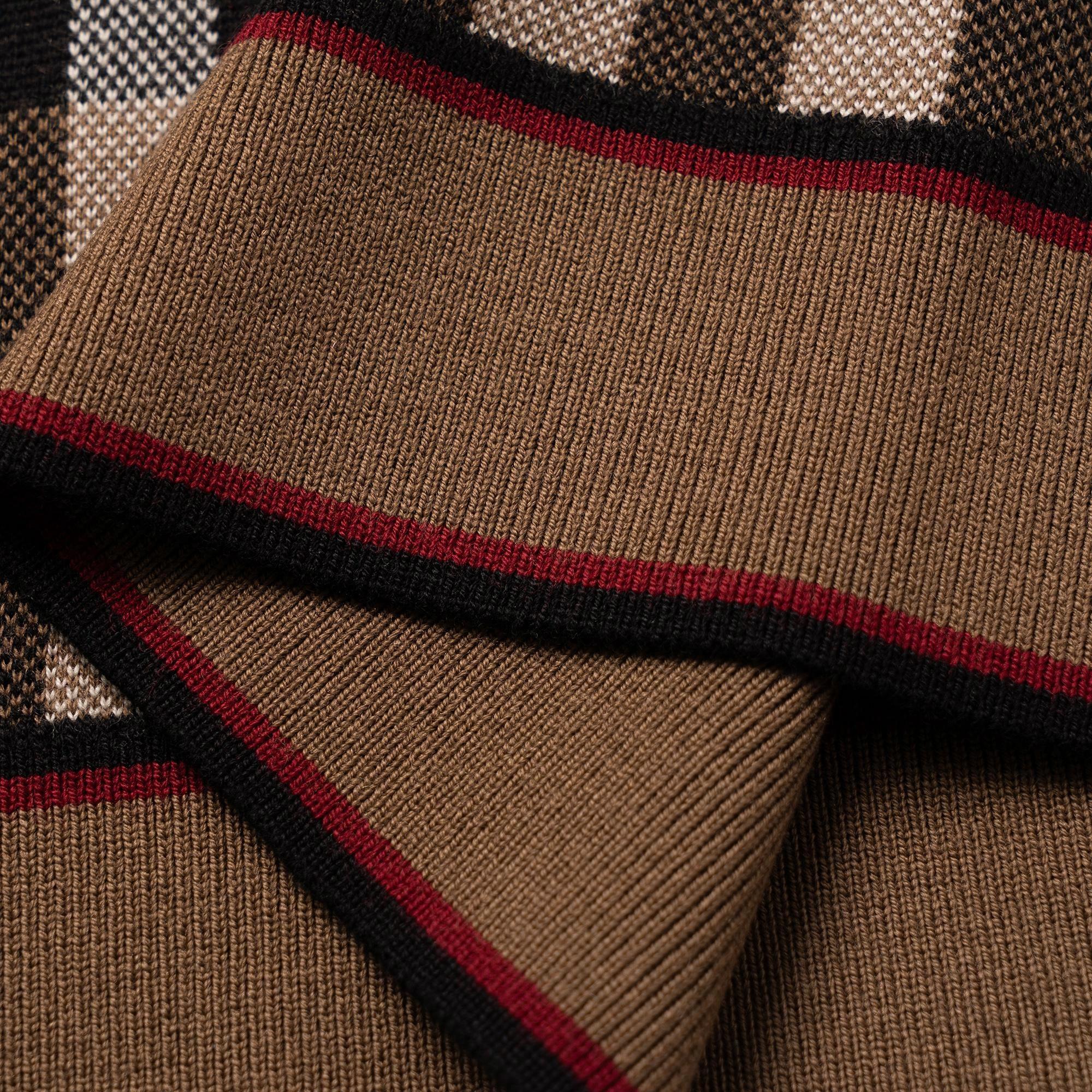 Мужские свитера Burberry (коричневая) — фото 12
