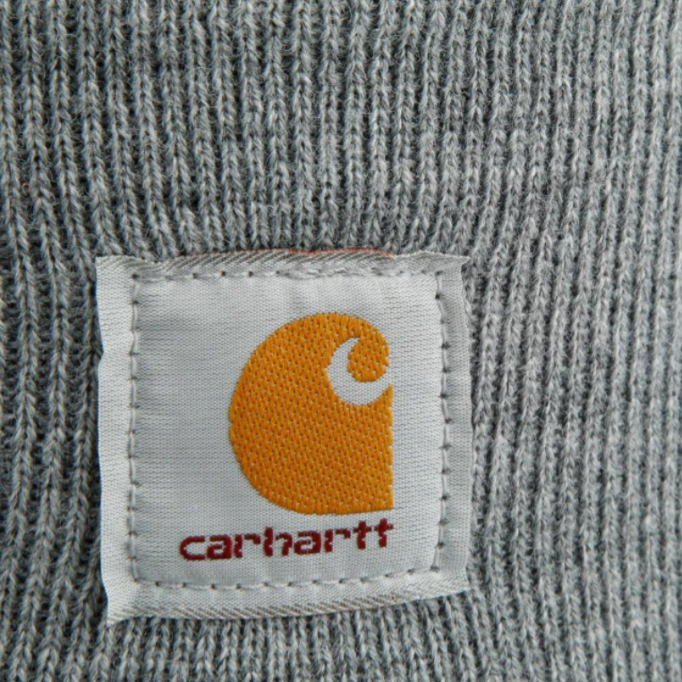 Унисекс шапка Carhartt A18-HGY-OS (серая) — фото 4