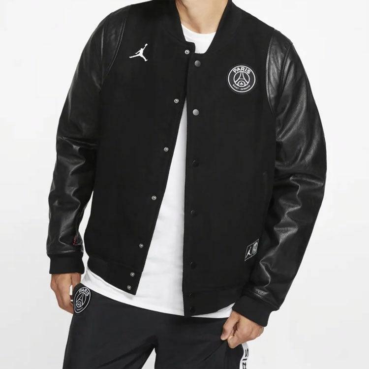 Мужская куртка Jordan x PSG (черная) — фото 3