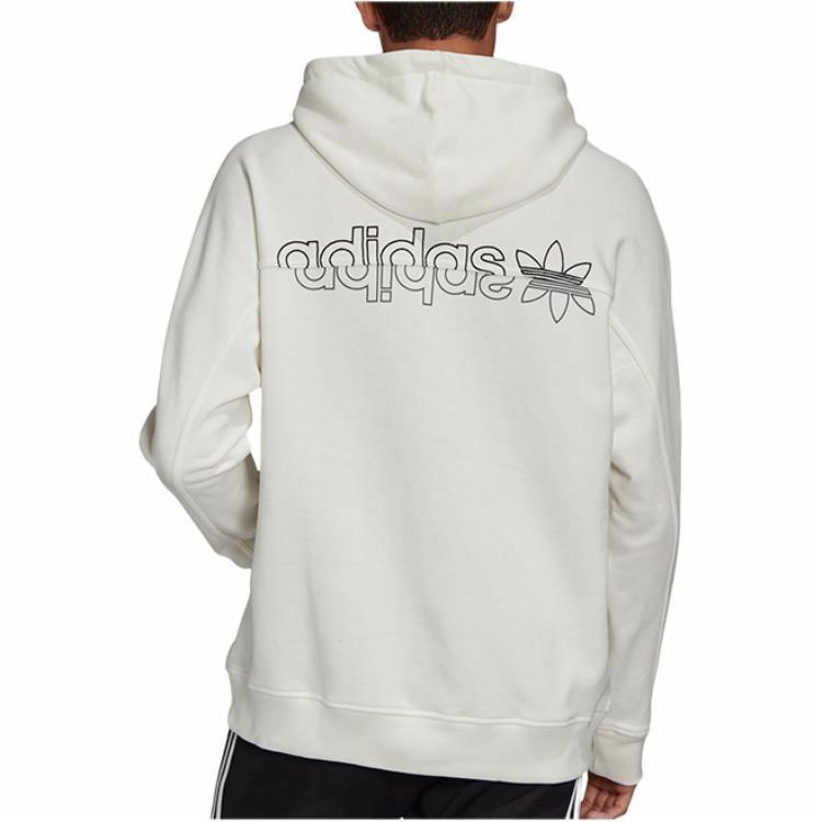 Мужское худи adidas originals Fs Oth Hoody (белое) — фото 4