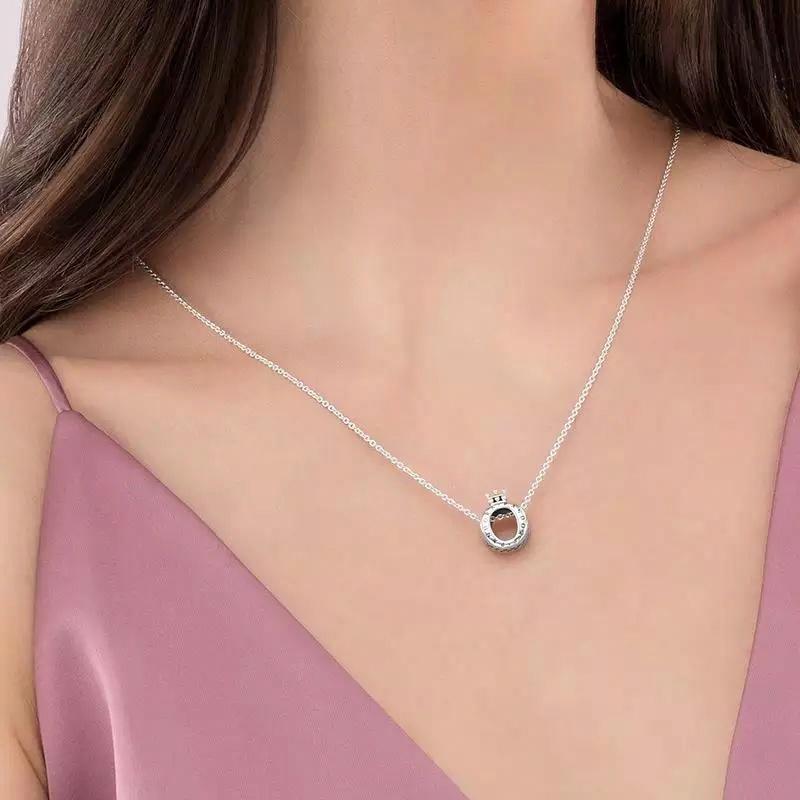 Женская подвеска Pandora Корона (серебряная) — фото 2