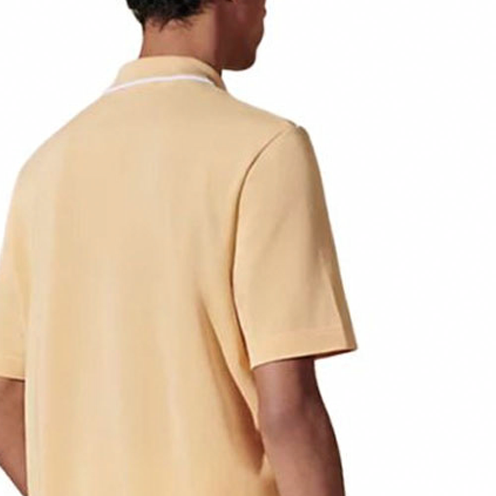 Мужская футболка-поло Hermes SS25 Polo (желтая) — фото 5