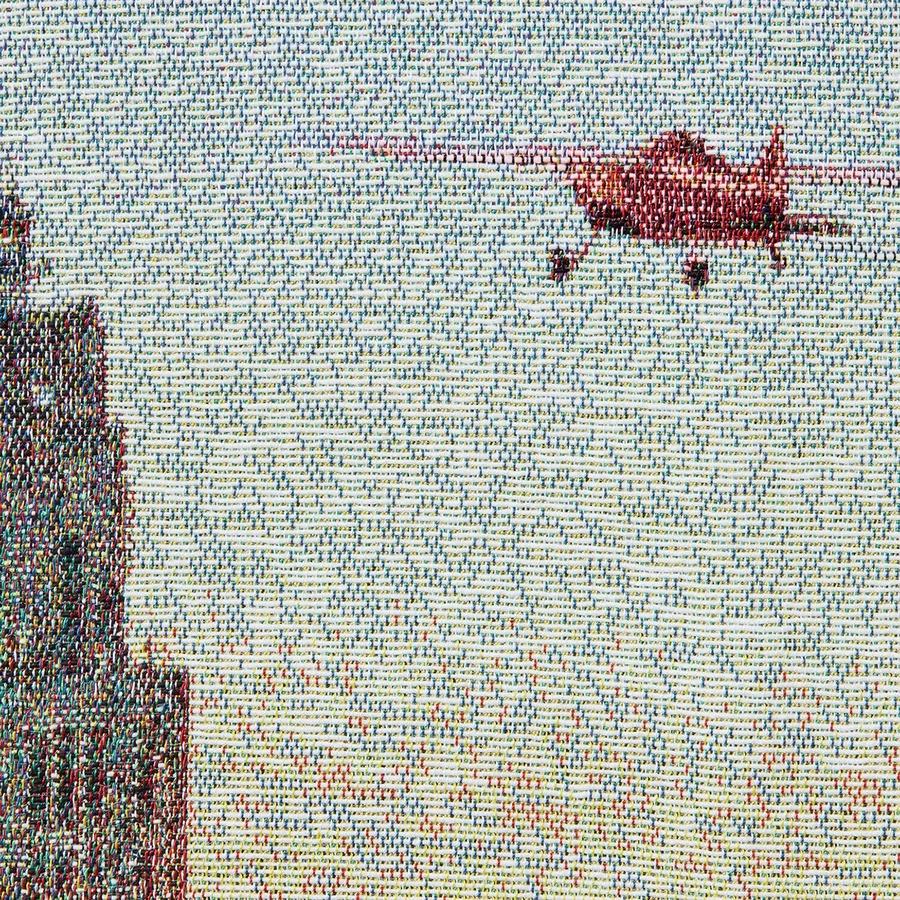 Мужские джинсы Supreme Aerial Tapestry Jean (голубые) — фото 5