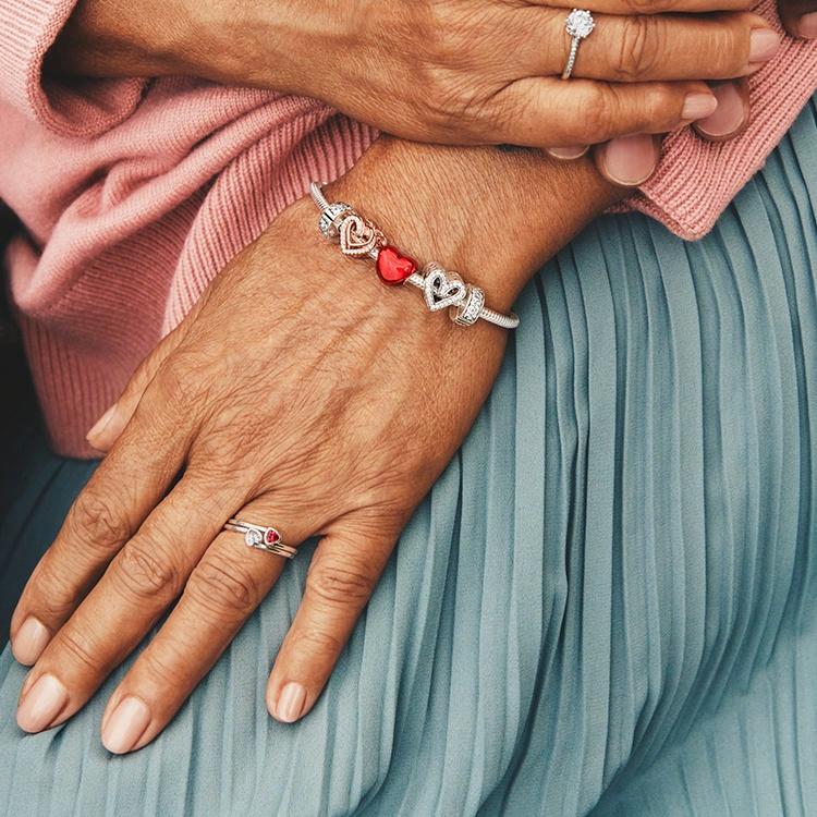 Женское кольцо Pandora 925 (серебряное) — фото 4