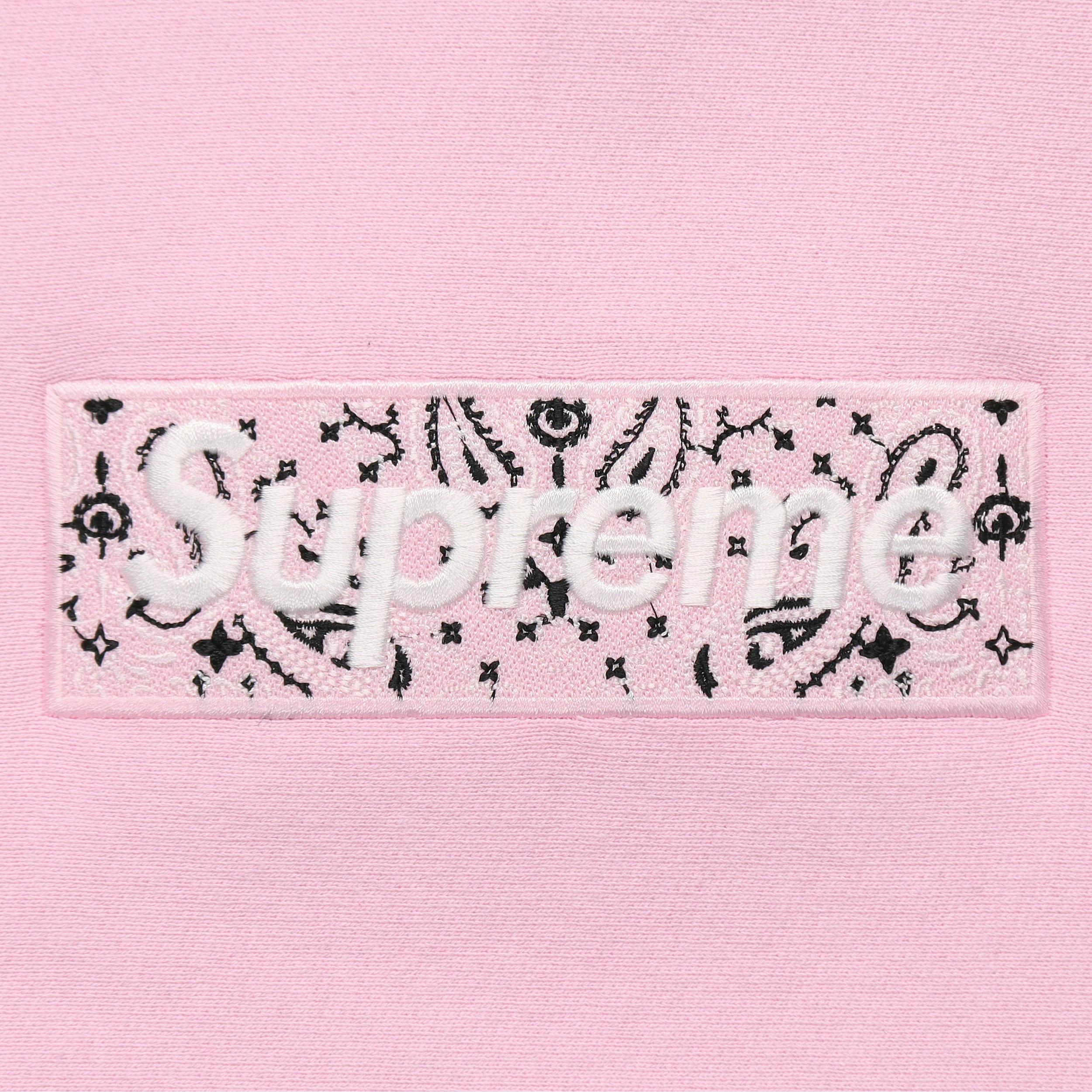 худи Supreme (розовый) — фото 2