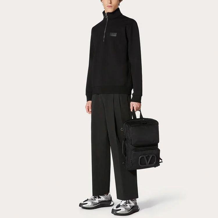 Мужская куртка Valentino (черная) — фото 3