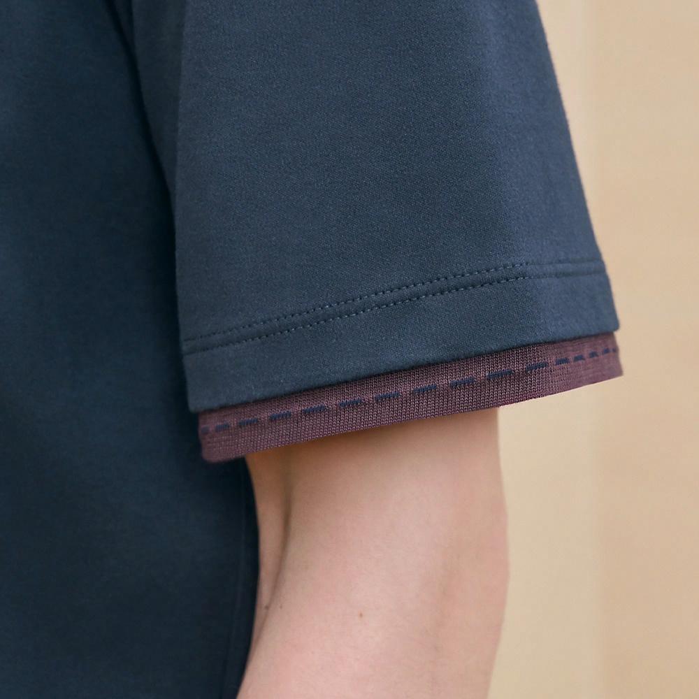Мужская футболка Hermes (синий) — фото 3