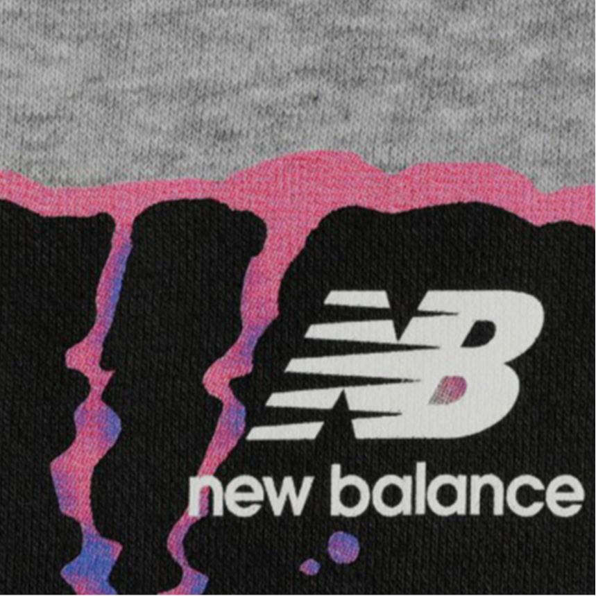 Худи New Balance (серый) — фото 3