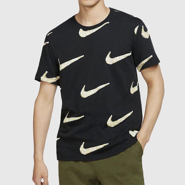 Мужская футболка Nike Sportswear (черная) — фото 3