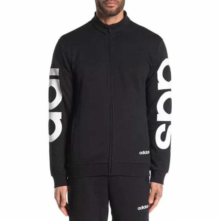 Мужская куртка adidas Essential (черная) — фото 4