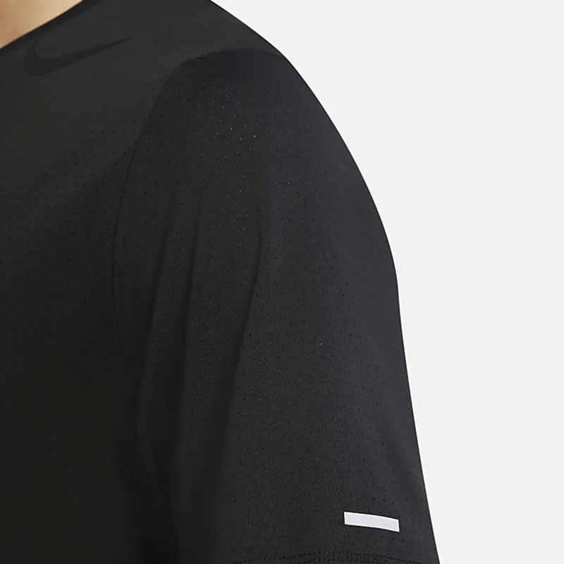 Мужская футболка Nike T (черная) — фото 4