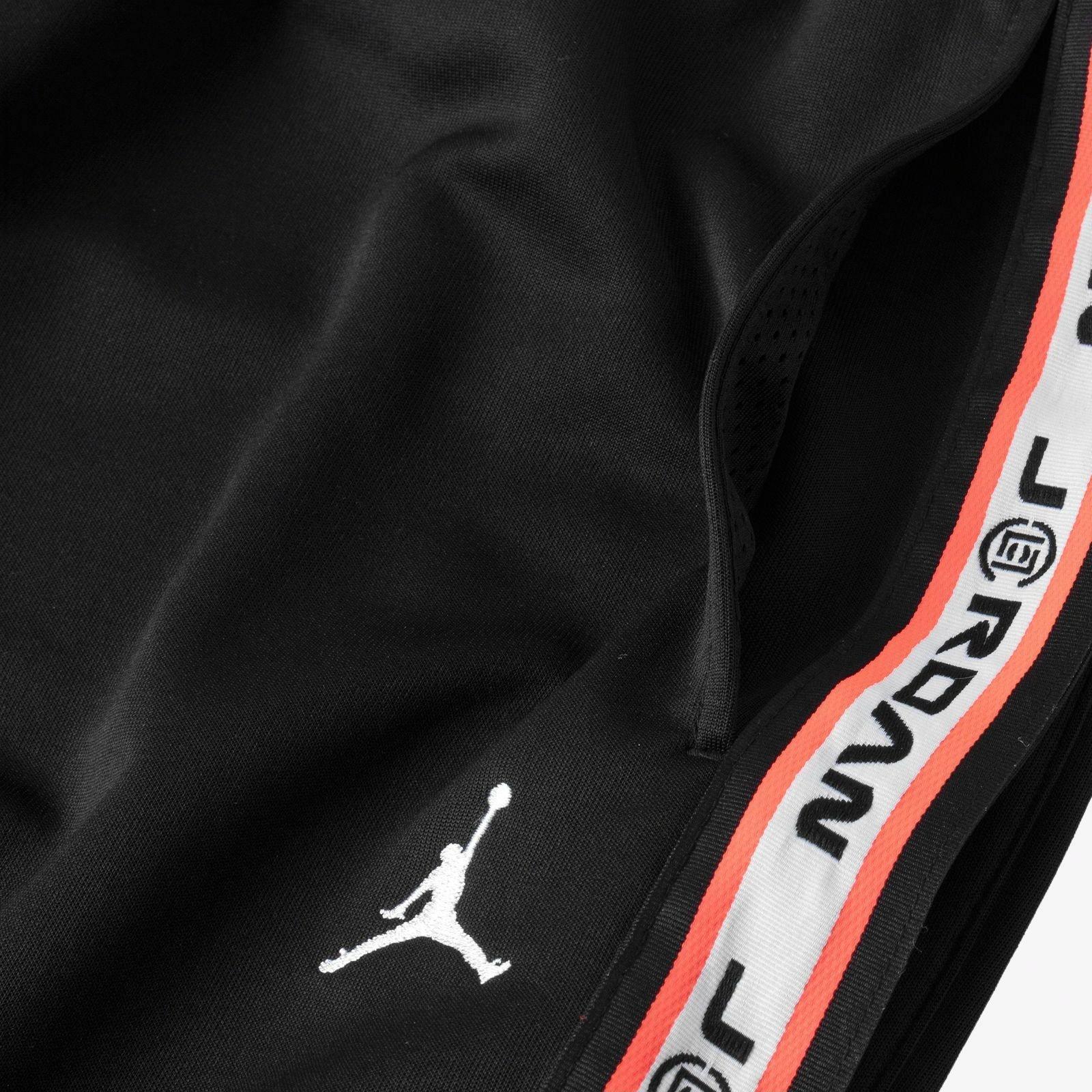 Мужские штаны Jordan CLOT Crossover (черно-красные) — фото 6