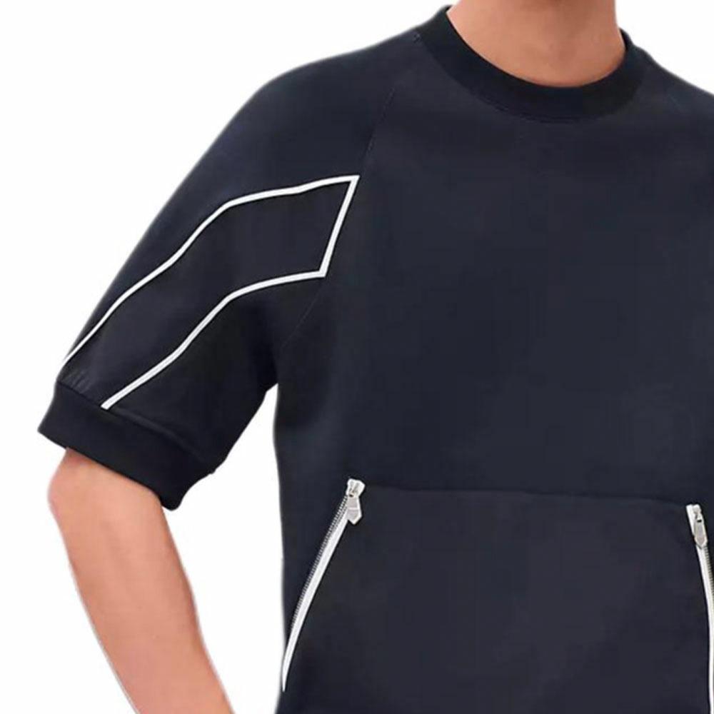 Мужская футболка Hermes Sports Capsule (темно-синяя) — фото 4