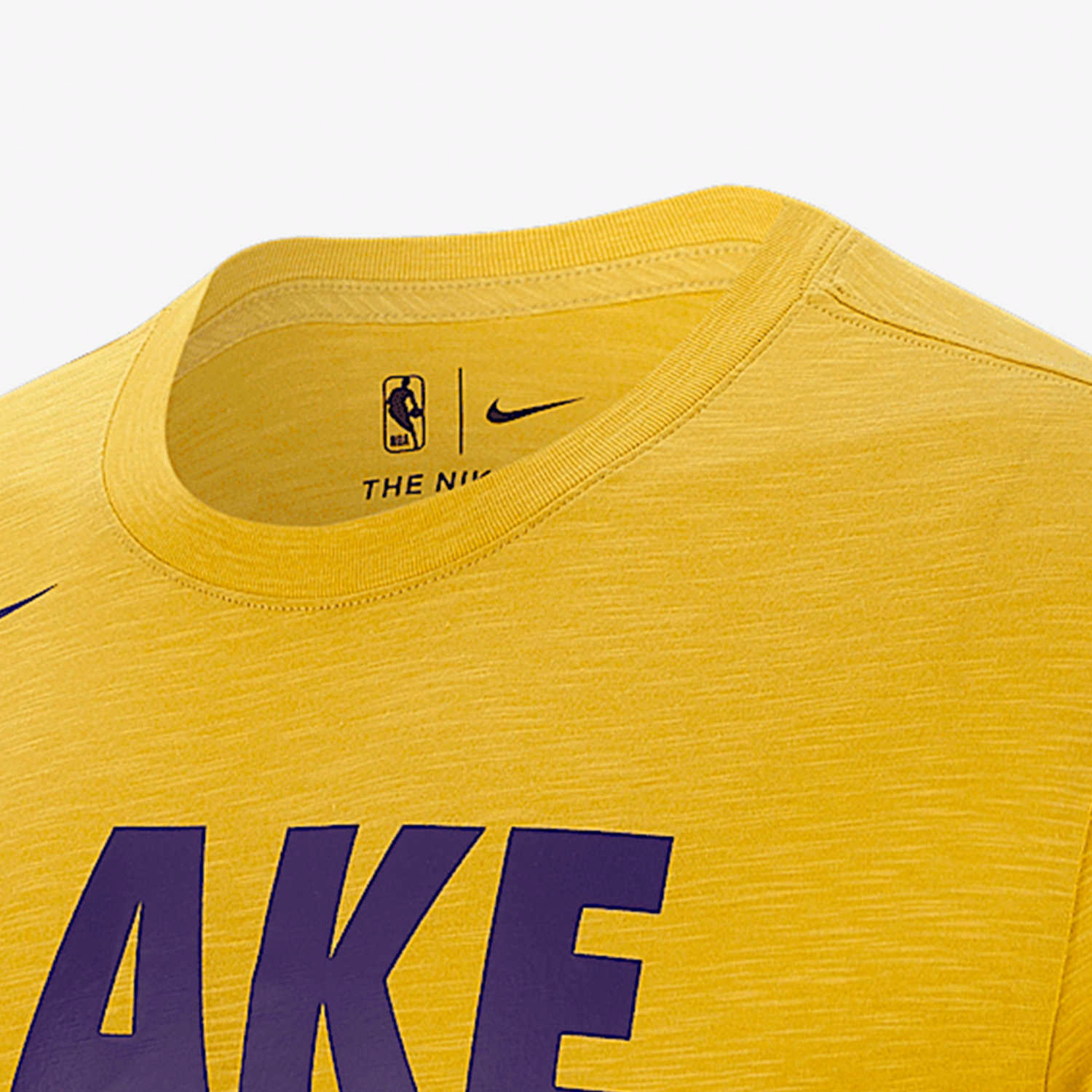 Мужская футболка Nike NBA Dri-FITT (желтая) — фото 3