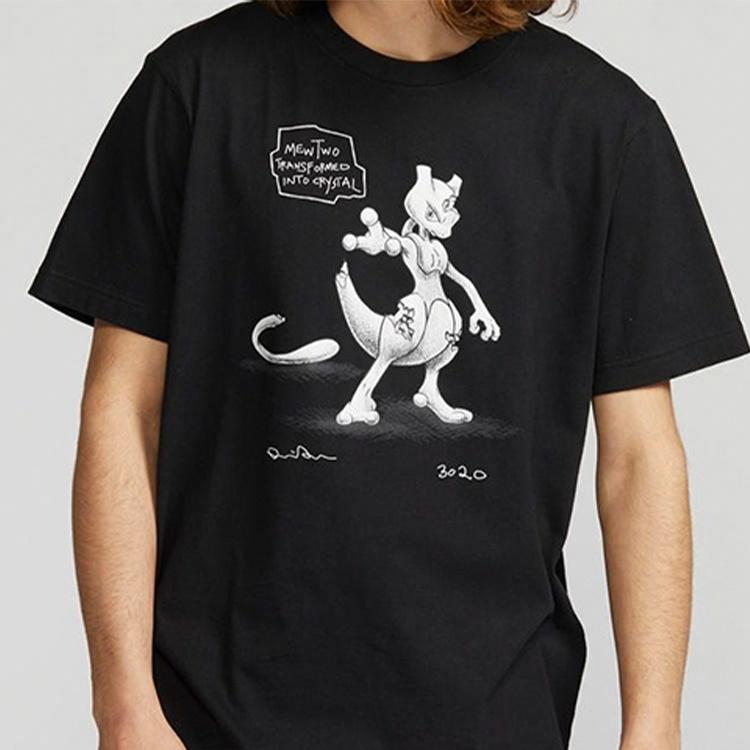 Футболка UNIQLO x POKEMON (черная) — фото 2