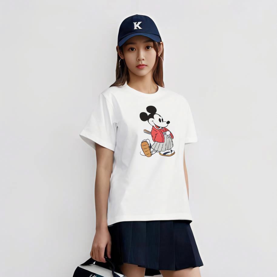 Футболка UNIQLO Disney (белая) — фото 2