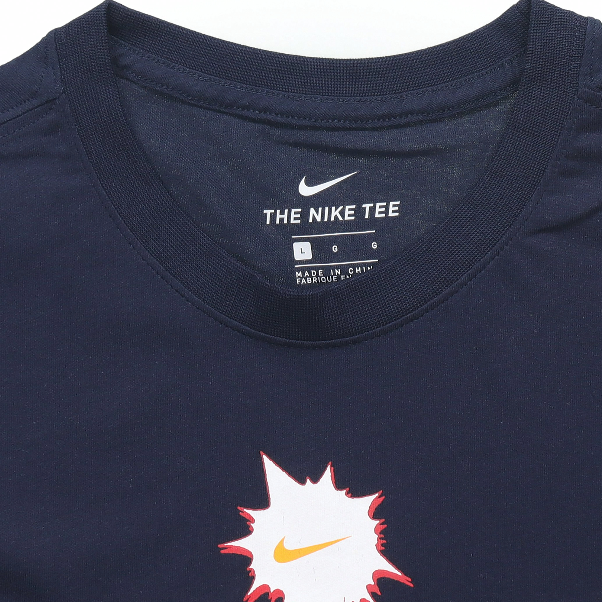 Мужская футболка Nike AS M NSW Tee swoosh T (синяя) — фото 6