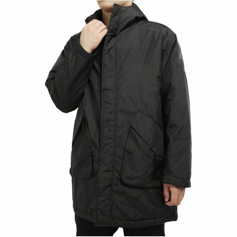 Мужская куртка adidas Field Parka (черная) — фото 6