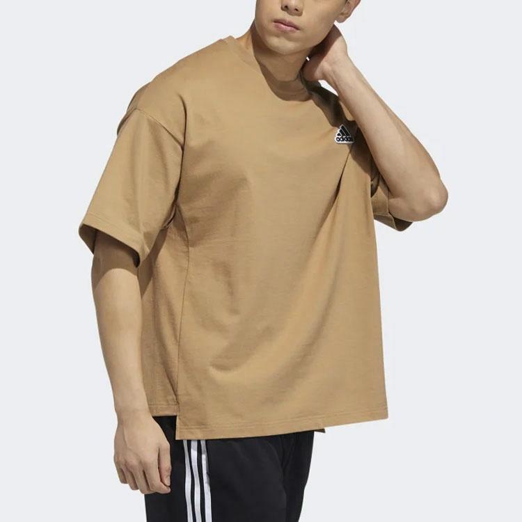 Мужская футболка adidas (желтая) — фото 4