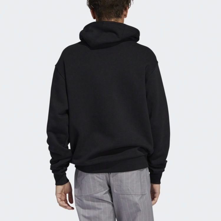 Мужской худи adidas originals Sprtshd (черный) — фото 3