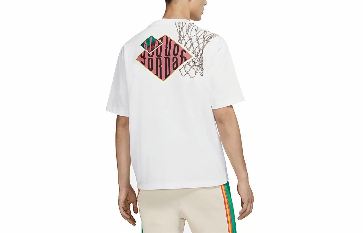 Мужская футболка Jordan Sport DNA (белая) — фото 2