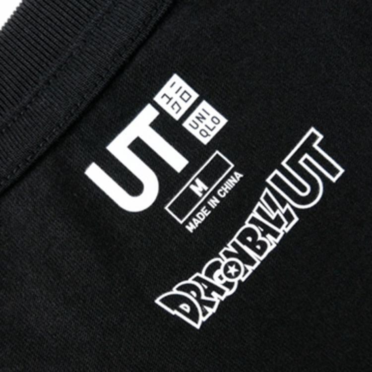 Футболка UNIQLO x DRAGON (черная) — фото 2