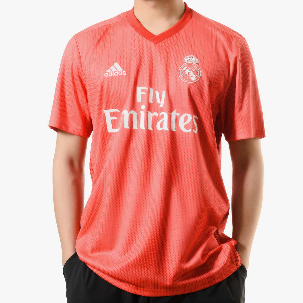 Мужская футболка adidas Real Madrid (красная) — фото 3