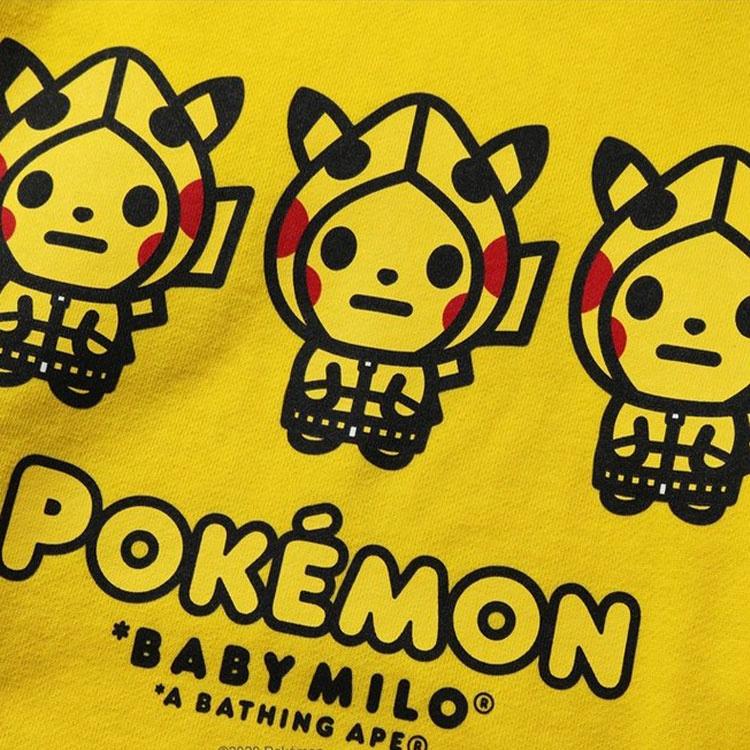 Худи A BATHING APE x POKEMON/ (желтое) — фото 3