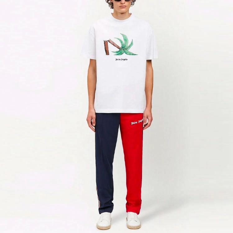 Мужская футболка PALM ANGELS SS22 T (белый) — фото 3