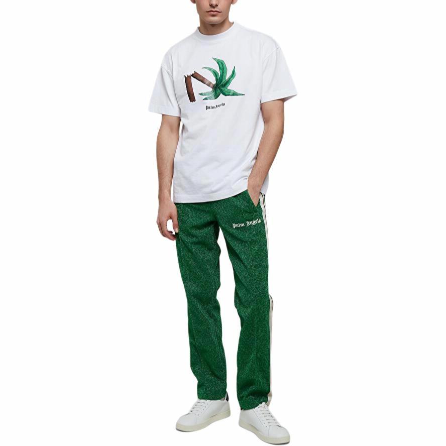 Мужская футболка PALM ANGELS SS22 T (белый) — фото 2