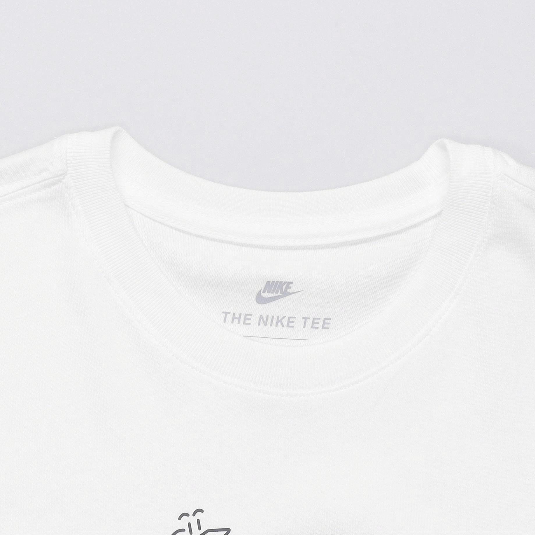 Мужская футболка Nike SPORTSWEAR Beijing (белая) — фото 4