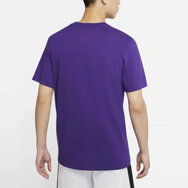 Мужские футболка Nike Dri-FIT Kobe LogoT (фиолетовая) — фото 4