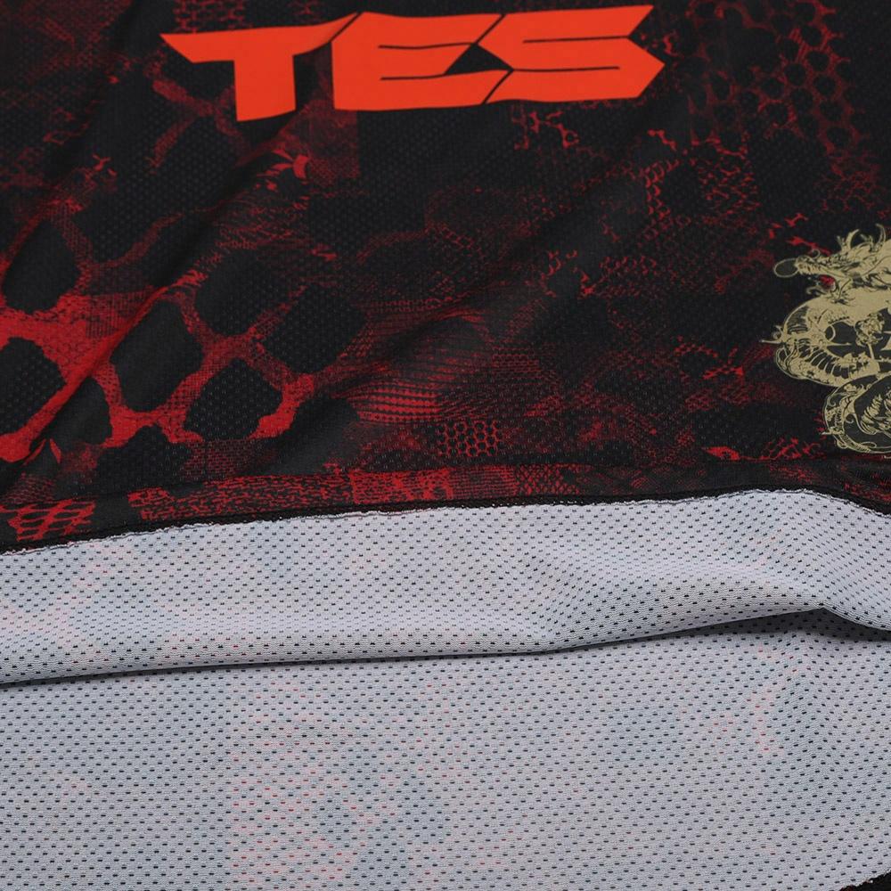 Мужская футболка Nike x LPL TES T (красная) — фото 4