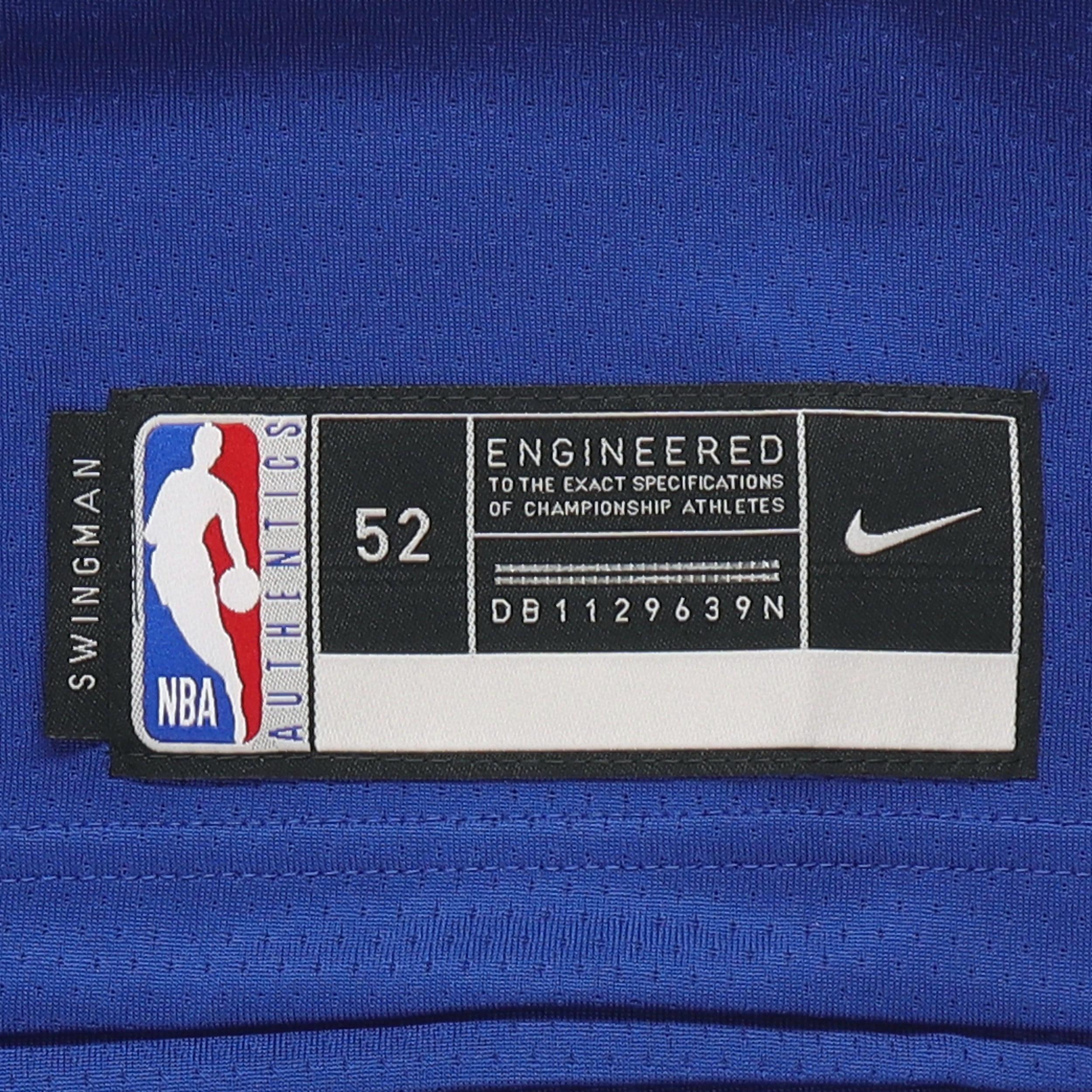 Мужская футболка Nike NBA (синяя) — фото 3