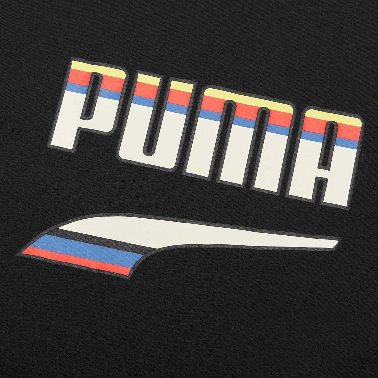 Мужская футболка PUMA (черная) — фото 3