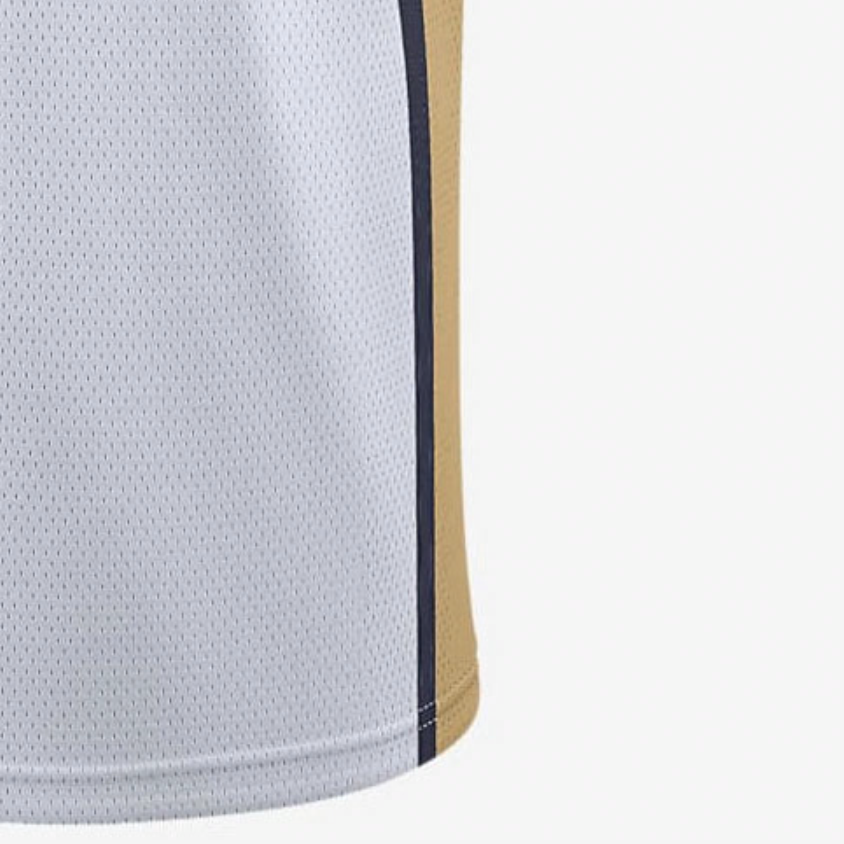 Мужская футболка Nike NBA Новый Орлеан Пеликанс (белая) — фото 3