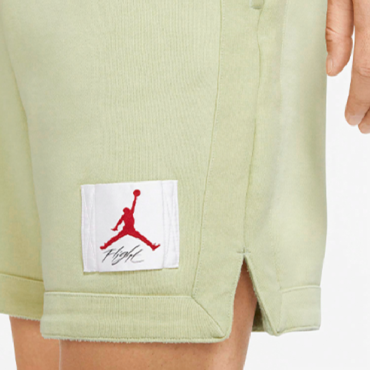 Мужские шорты Jordan Flight Logo (зеленые) — фото 3