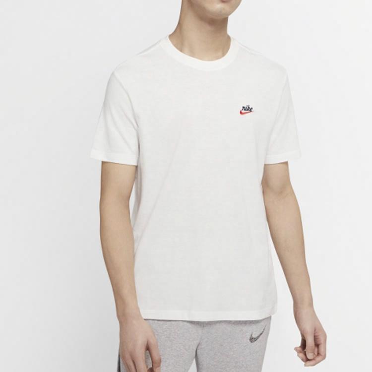 Мужская футболка Nike Sportswear Heritage (белая) — фото 2