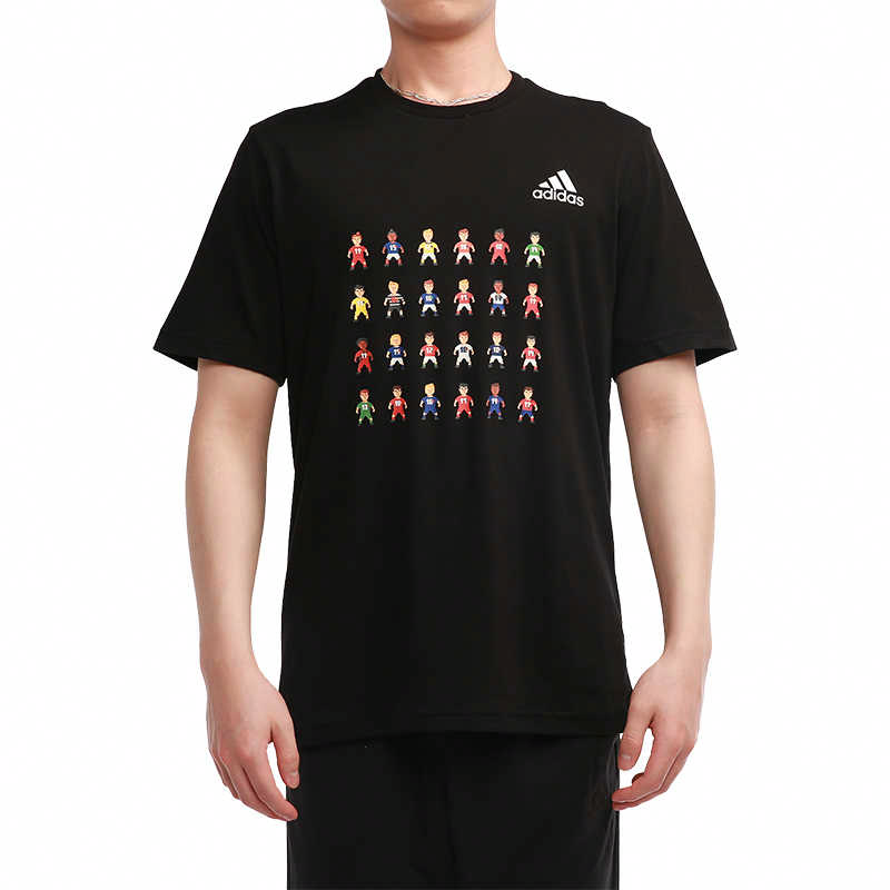 Футболка adidas 8-Bit Tee (черная) — фото 3