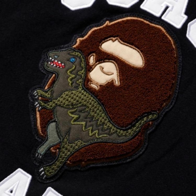 Мужские худи A BATHING APE A BATHING APE Rexy Crewneck (черный) — фото 2