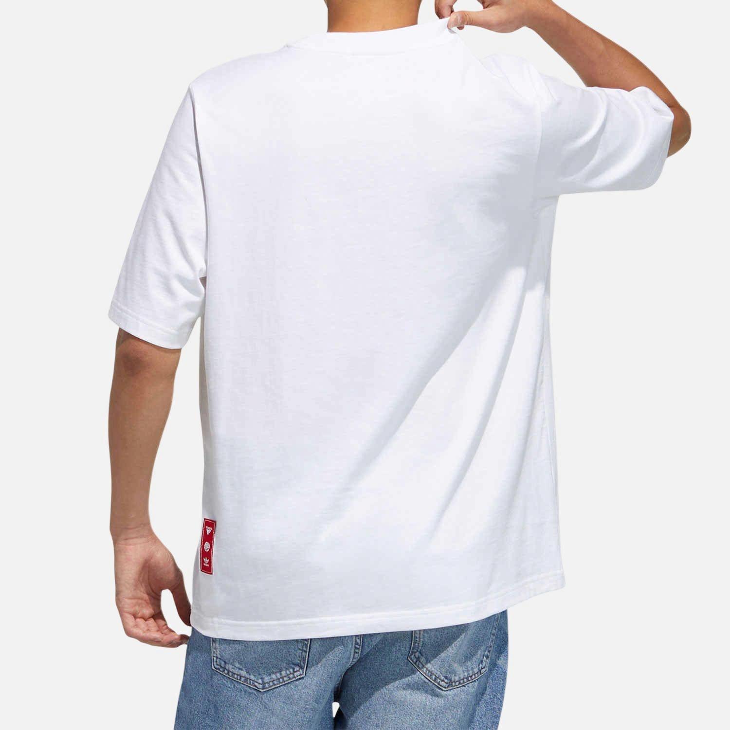 Мужская футболка adidas Cny Graphic Tee (белая) — фото 4